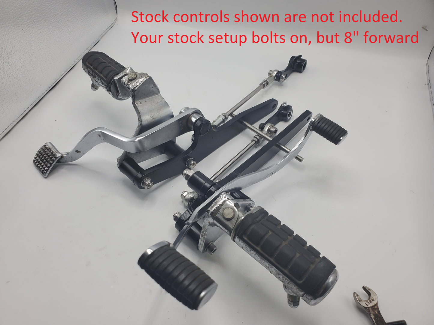 Honda Shadow 1100 ACE Aero 8" FORWARD CONTROLS EXTENSIONS VT1100C2 C3 VT1100CT