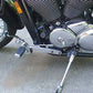 Honda Shadow ACE 750 8" FORWARD CONTROLS EXTENSIONS KIT Powder Coated Black peg